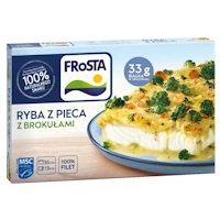 FROSTA RYBA Z PIECA Z BROKUŁAMI